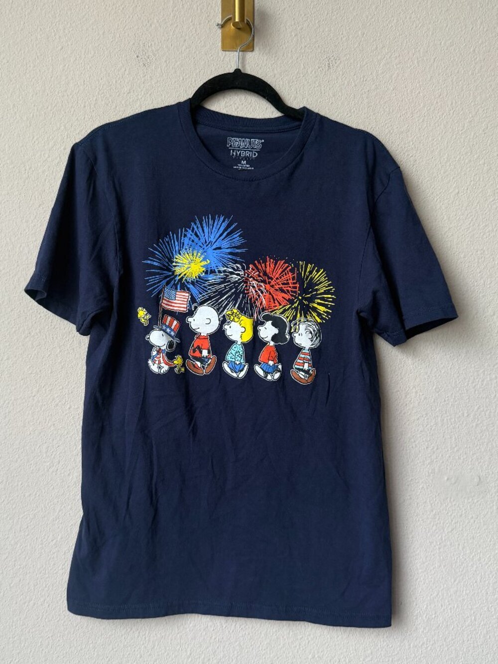 Peanuts 4th of July Fireworks Graphic Tee